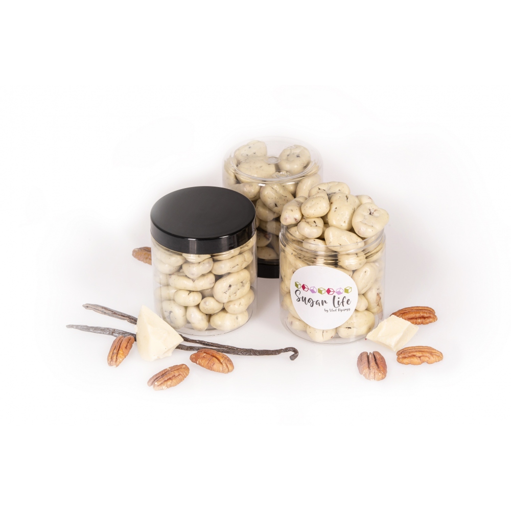 Pekanový ořech, vanilka a bílá čokoláda (170g)